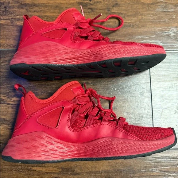 Nike Air Jordan Formula 23 Gym Shoes Youth Size 5.5Y October Red - Picture 6 of 10